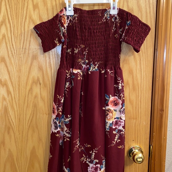 Floral off the shoulder dress - Picture 2 of 6